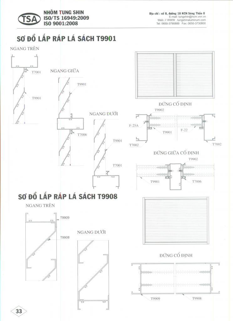 Lá sách T9901 - T9908